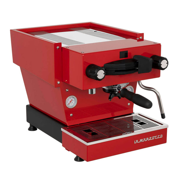 Red La Marzocco Linea Mini – Compact, Commercial-Quality Espresso