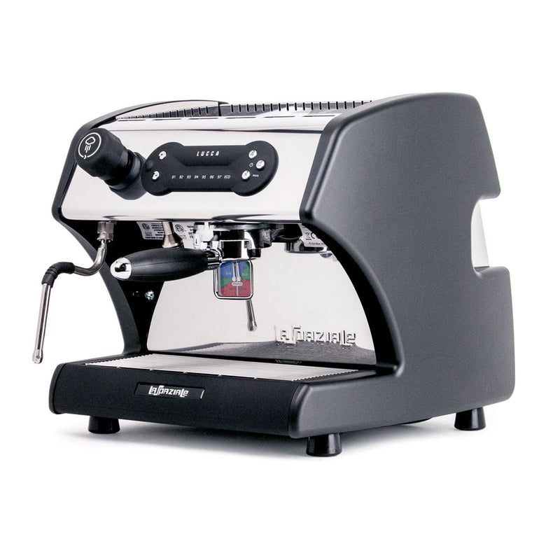 lucca a53 direct plumb single group espresso machine black