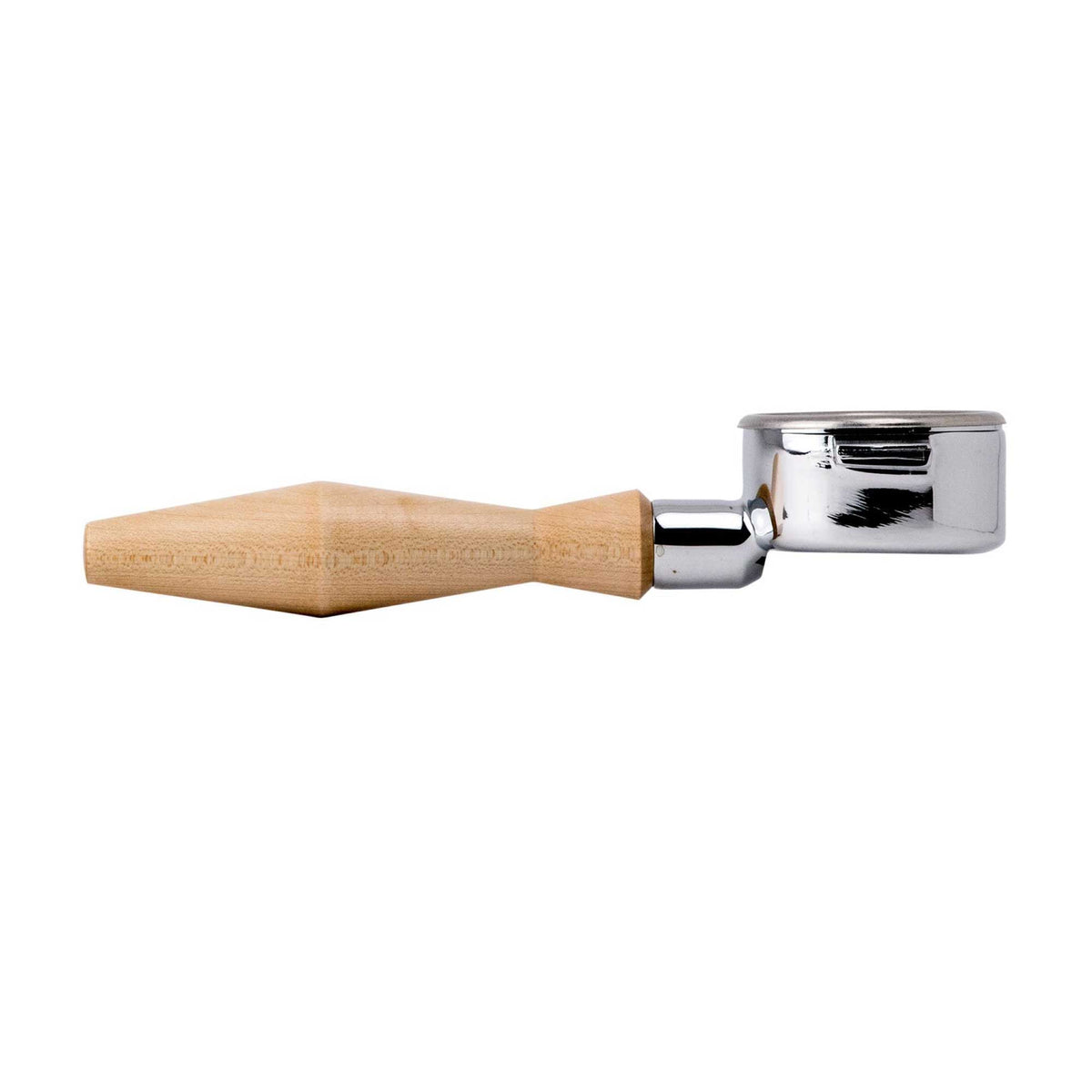LUCCA A53 Bottomless Portafilter 53mm – Maple Handle