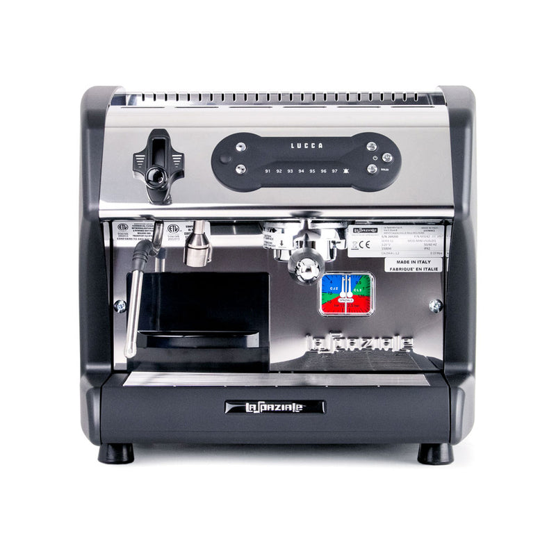 lucca a53 mini espresso machine black