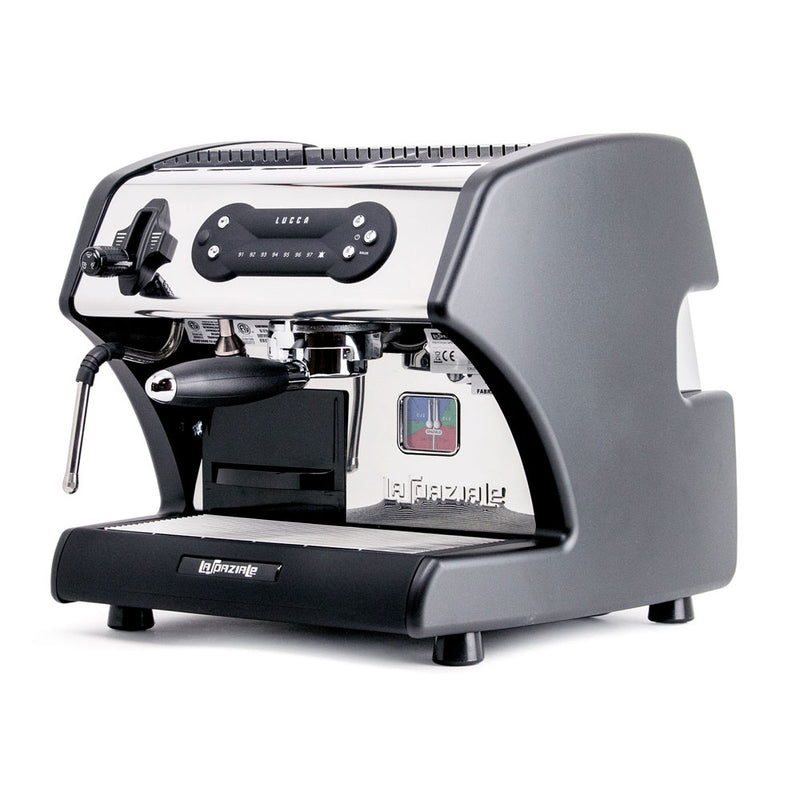 lucca a53 mini espresso machine black