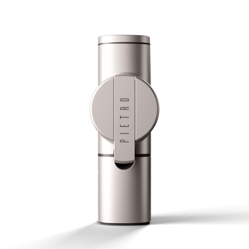 silver pietro manual coffee grinder