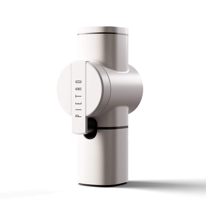 Pietro pro hand grinder white