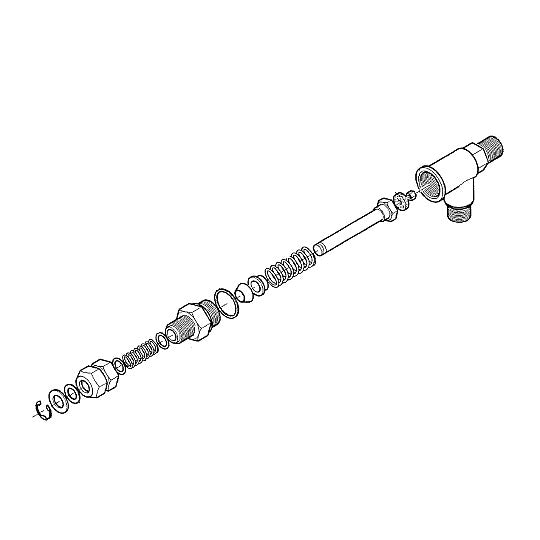 rancilio steam valve rebuild kit diagram