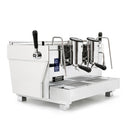 rocket espresso two group doppia espresso machine in white