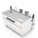 rocket espresso two group doppia espresso machine in white