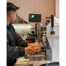 rocket espresso two group doppia espresso machine in white