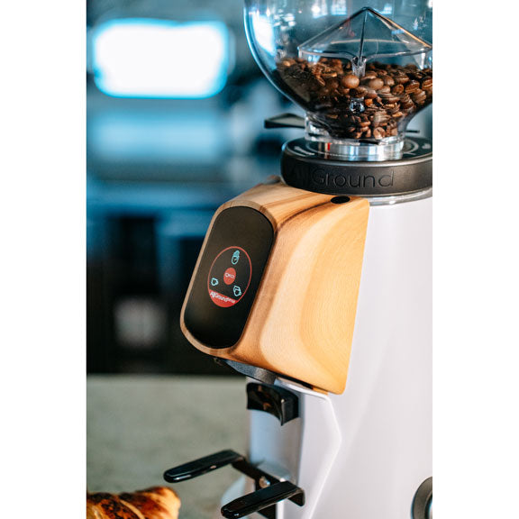 allground sense grinder white with wood