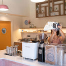 REFURBISHED Ascaso Baby T Plus 1 Group Automatic Espresso Machine - White