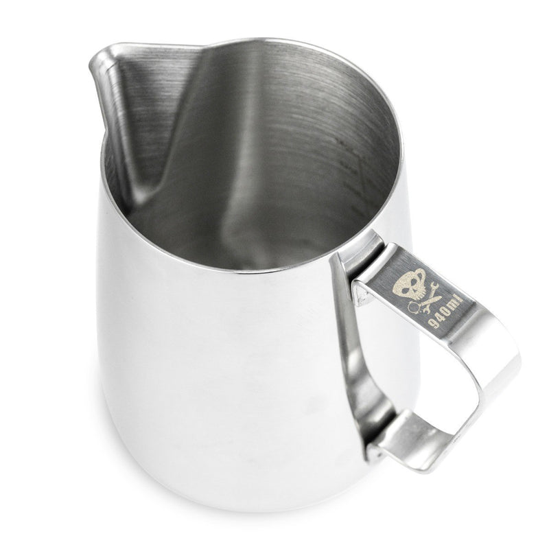 Steaming & Frothing Milk Pitcher Classic Stainless Steel