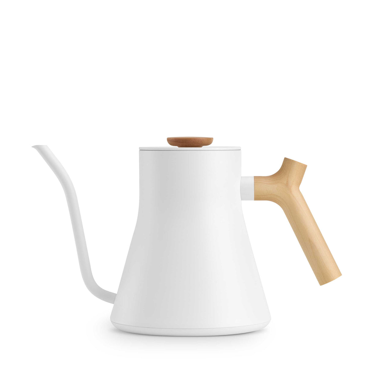 Fellow Stagg EKG電気ケトル ホワイト0.9L ホワイト ウッド Fellow Stagg EKG Pro Electric Kettle - Matte White w/ Maple
