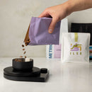 fellow tally coffee scale weighting coffee beans