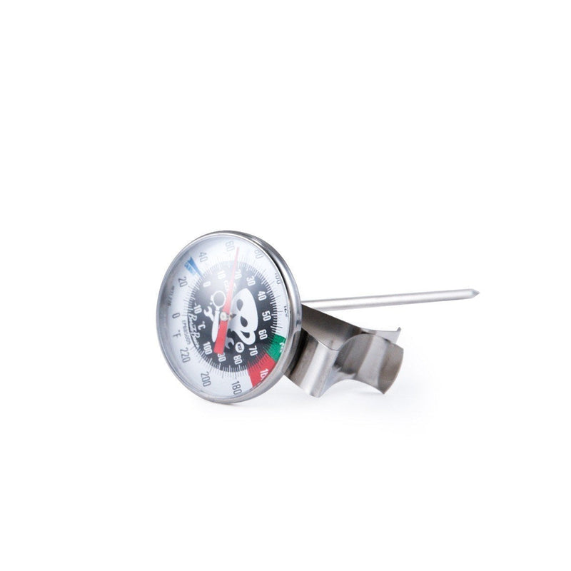 5 inch barista basics branded steaming thermometer