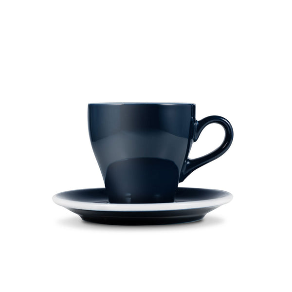 Loveramics Tulip Style Cappuccino Cup & Saucer - Denim (6oz/180ml)