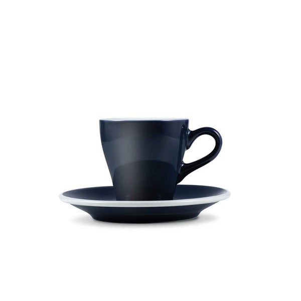 blue loveramics tulip espresso cup and saucer