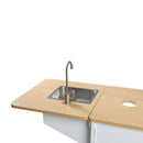 klassy kart turn key cart in white