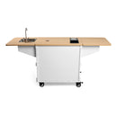 klassy kart turn key cart in white