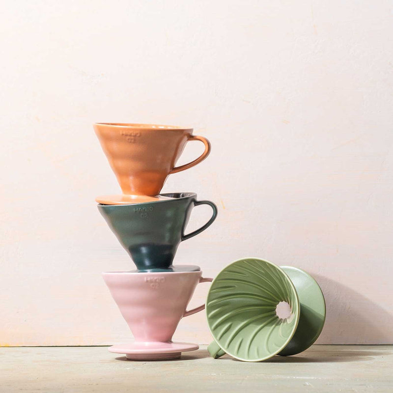 V60 Ceramic Coffee Dripper 02 - Pink