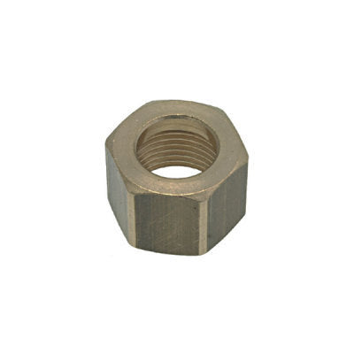 3/8" BSP Pipe End Cap Nut - 9.8 mm