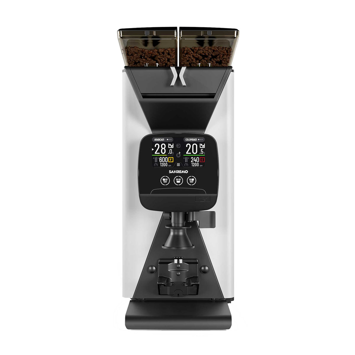Sanremo X-One All-Purpose GBW 3-in-1 Coffee Grinder - White