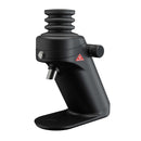 mahlkonig x64 sd single dose grinder in black with bellow