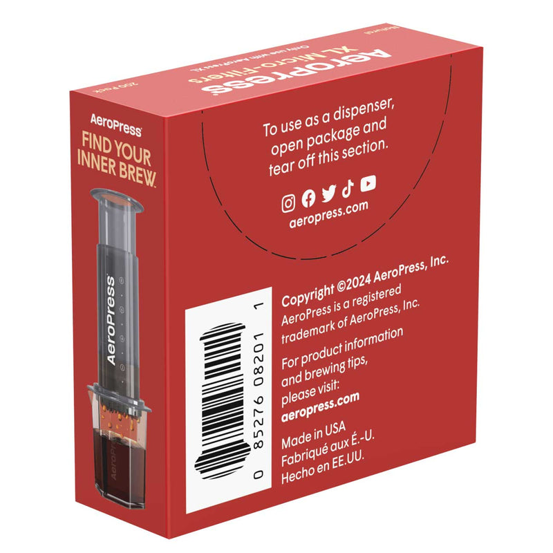 aeropress xl natural filters