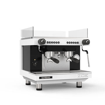 Sanremo Zoe Compact 2 Group Volumetric Espresso Machine - White