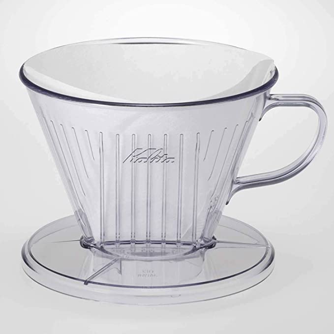 kalita plastic dripper 103 wide brim with filter