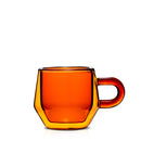 hearth 4 oz amber glass mug