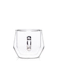 hearth 4 oz clear glass mug