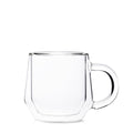 Hearth Double Wall Glass Mug (6oz/175ml) - Set of 2