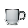 Double Wall Glass Mug (6oz/175ml) - Set of 2