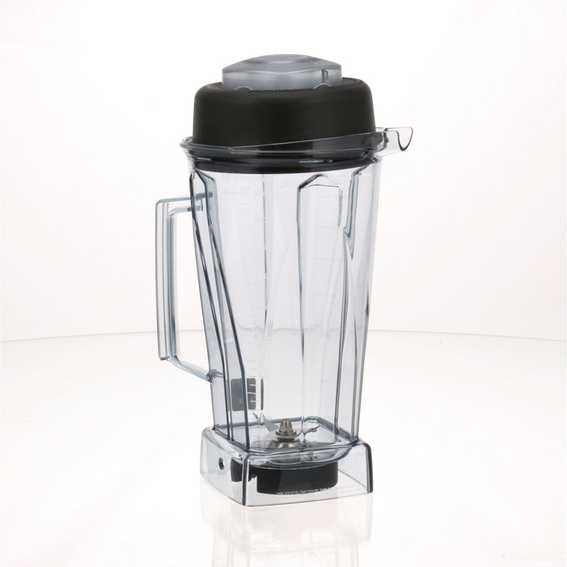 Vitamix 1195 64 oz. Clear TRITAN® Copolyester Blender Jar with Lid and Wet Blade Assembly