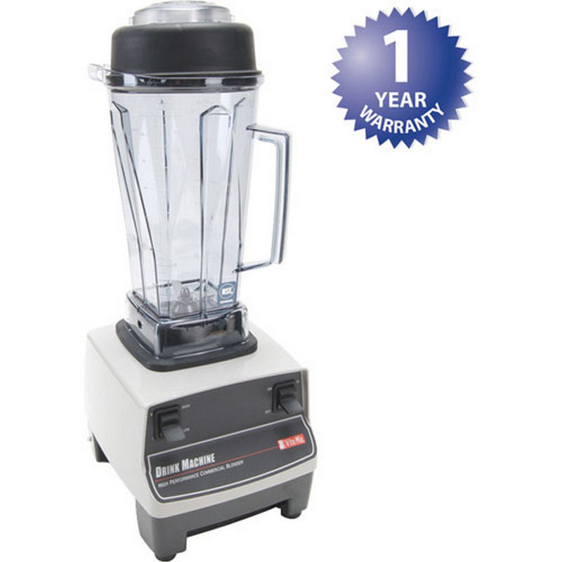 Drink Machine Advance Blender, 48oz, Stainless Steel Blades, Black, VITAMIX  62825