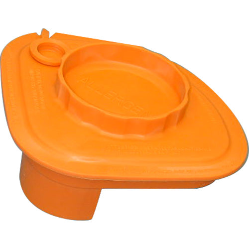 Vitamix 58998 Orange Two-Piece Splash Lid with Tethered Plug