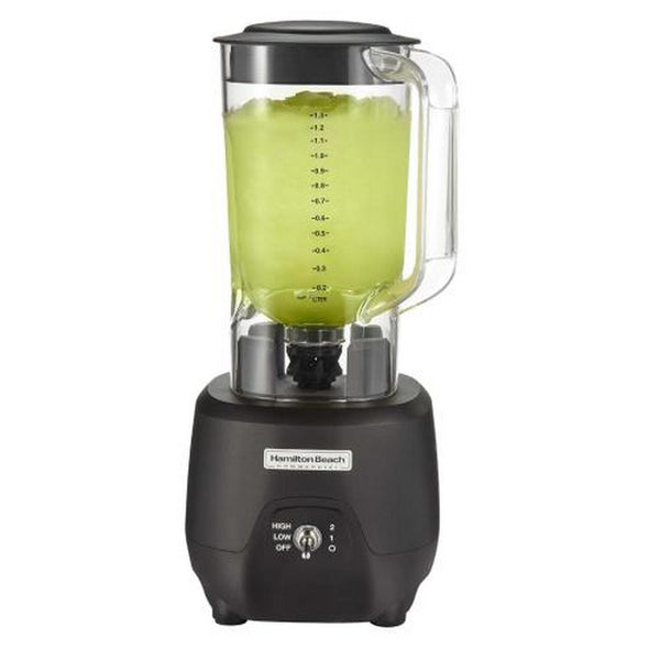 Hamilton Beach HBB908R 1 hp Bar Blender with 2 Speeds and 44 oz. Polycarbonate Jar