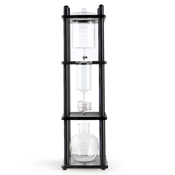 yama 25 cup cold brew tower black wood