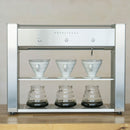 poursteady 3 cup silver pour over coffee brewer 