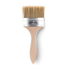 3 inch flat brush with natural bristles