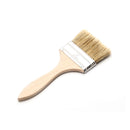 3 inch flat brush with natural bristles
