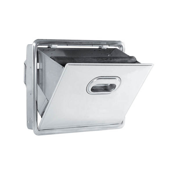 Stainless Steel Fold-down Knock Box Moisture Guard Insert (Special Order Item)