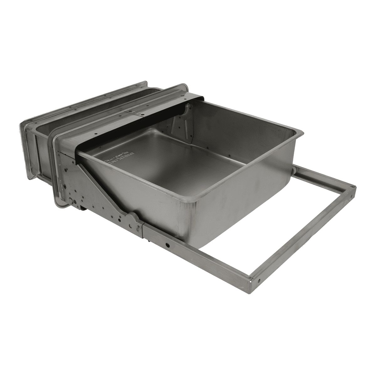 ごみ箱 PAPPERSKORG stainless DUSTBOX Stainless Steel Pull-out Knock Box Drawer