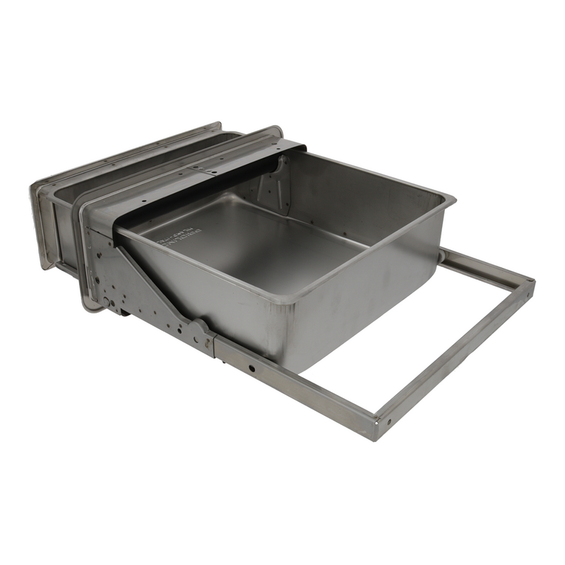 Stainless Steel Pull-out Knock Box Drawer