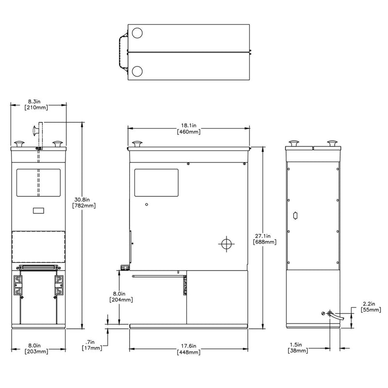 bunn g9 dbc tall portion control preinstall