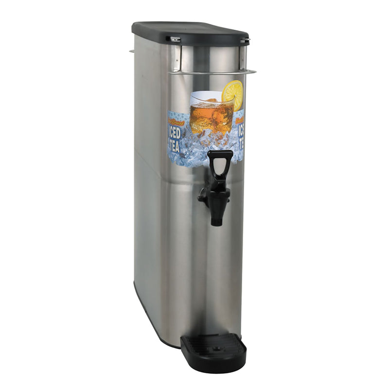 bunn oval narrow 4 gallon tea dispenser