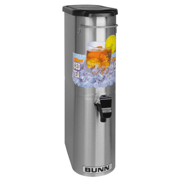 bunn narrow tea dispenser with lift handle