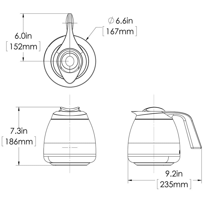 bunn stainless steel server 64 oz diagram