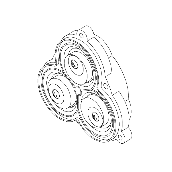 SHURflo Model 2088/2095 Diaphragm, Drive Kit Santoprene, 3.0 Cam