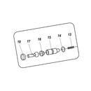 Sanremo Steam Valve Front Rebuild Kit - Cafe Racer