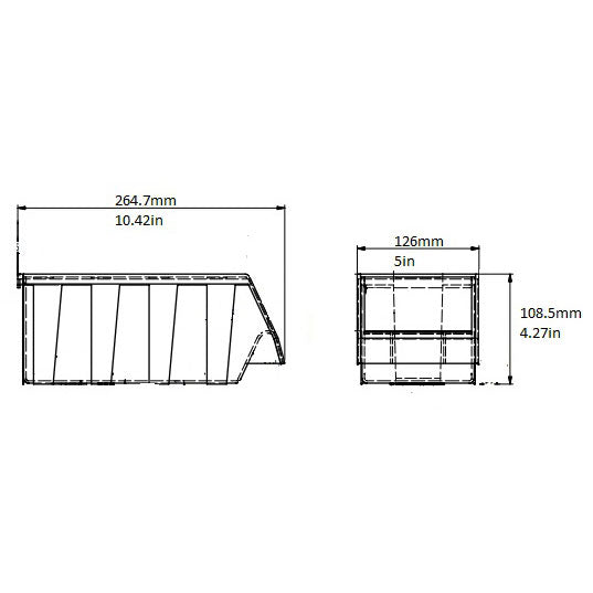 Coffee Condiment Bin Organizer